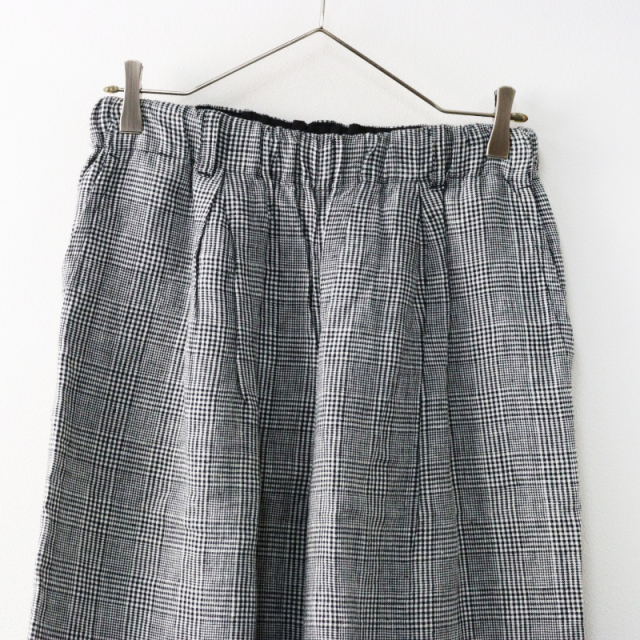 nestrobe リネンチェックパンツ LINEN FUNNY CHECK SERIES｜nest Robe / CONFECT ONLINE SHOP