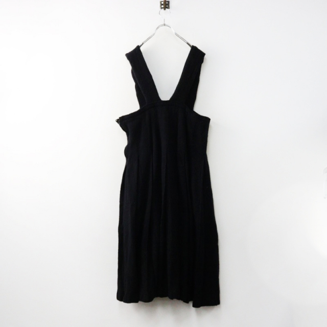COMME des GARÇONS ブラックプリーツサスペンダースカート XS COMME des GARÇONS ブラックプリーツサスペンダースカート XS