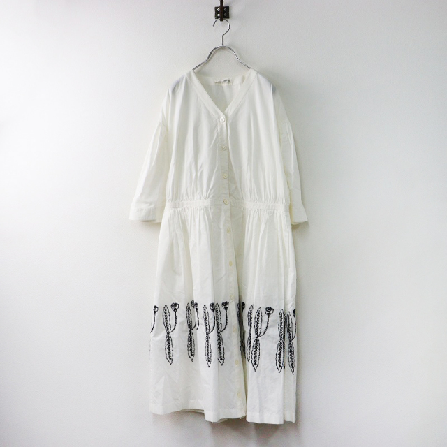 未使用 2023SS ミナペルホネン mina perhonen developpe ワンピース 38