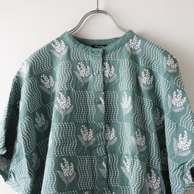2023SS マーブルシュッド marble SUD Mimosa Wave シャツ