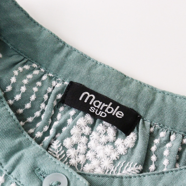 marbleSUD マーブルシュッド　ミモザウェーブシャツ Mimosa Wave SH | marble SUD (Women/大きいサイズ