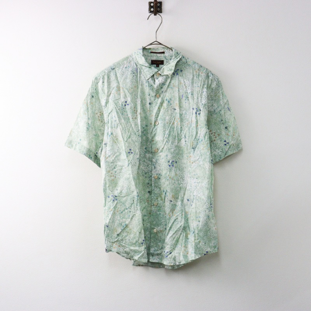 【美品】ポール・スミス　COLLECTION　ボタニカルシャツ 美品 メンズ 定価2.6万 ポールスミス paul sumith ボタニカルガーデン