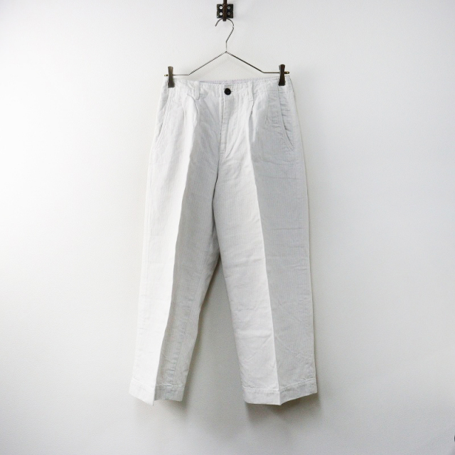 アトリエナルセ☆ リネンコットンテーパードパンツ～ヘリンボーン～ アトリエナルセ☆ リネンコットンテーパードパンツ