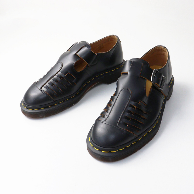 【美品 訳あり】Dr. Martens MICA ブラック UK3 22cm Dr. Martens Mica Sandal Unisex Black Sandals 24551001