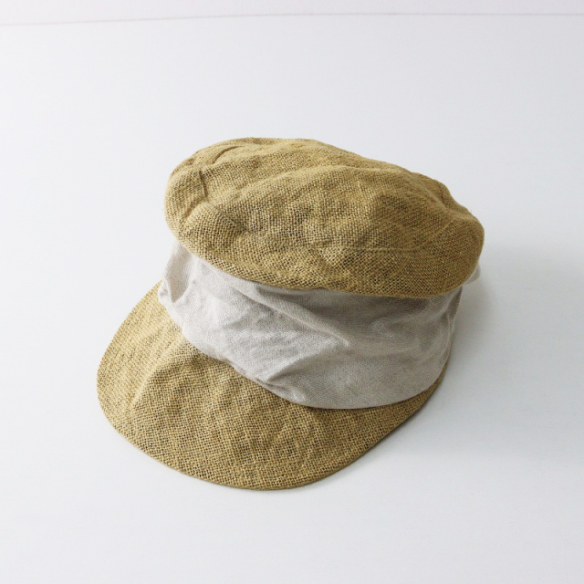マチュアーハ mature ha. jute drape cap ジュートドレープ