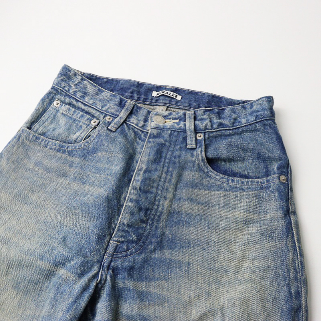 AURALEE オーラリー パンツ 美品 2023AW オーラリー AURALEE SELVEDGE FADED LIGHT DENIM