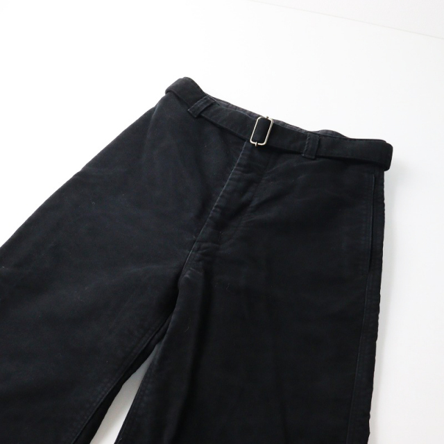 21AW MHL. HEAVY MOLESKIN 1 ベルト付きワイドパンツ MARGARET HOWELL - 21AW MHL. HEAVY MOLESKIN 1 ベルト付き