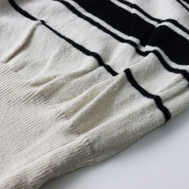 マーガレットハウエル TWISTED LINEN コットンリネンニットベスト M MHL 