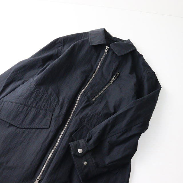 新品タグ付 2024AW マーガレットハウエル コットンナイロンブルゾン5.4万 新品タグ付 2024AW マーガレットハウエル コットンナイロン