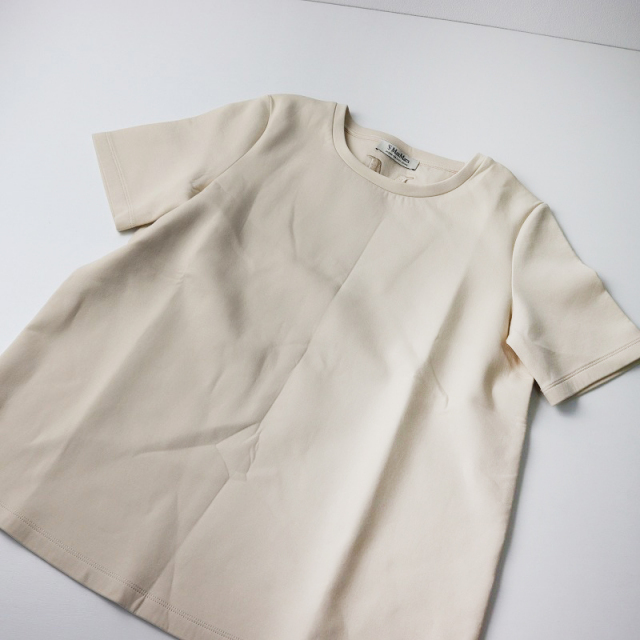 MaxMara ベージュ シャツ S S MAX MARA: T-shirt woman - Beige | 'S Max Mara t-shirt