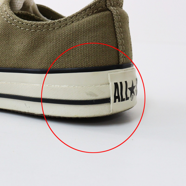 コンバース CONVERSE ALL STAR S-C OX 23cm/オリーブ カーキ