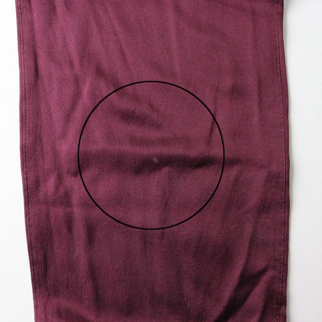 Deuxieme Classe（ドゥーズィエムクラス）シルクパンツ⭐︎ボルドー DEUXIEME CLASSE - 新品 Deuxieme Classe シルクパンツ ボルドー