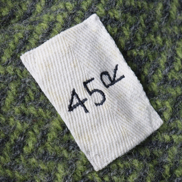 45R 45rpm フォーティファイブアール シェットランドツイードWASH