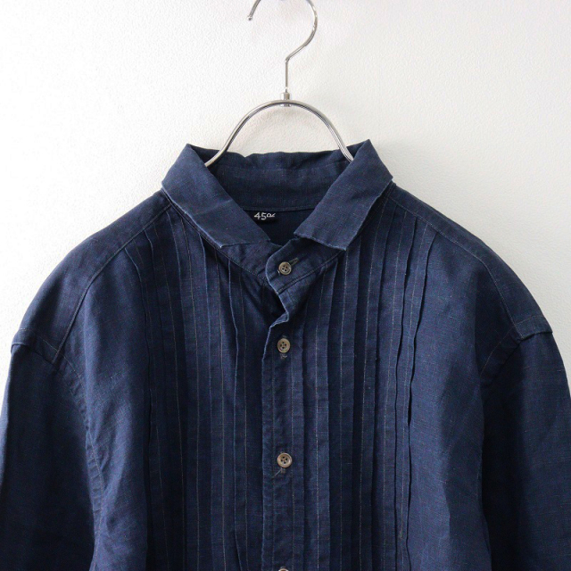 45R 45rpm フォーティファイブアール インディゴリネンピンタック  