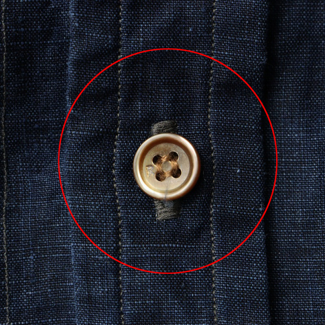 45R 45rpm フォーティファイブアール インディゴリネンピンタック  