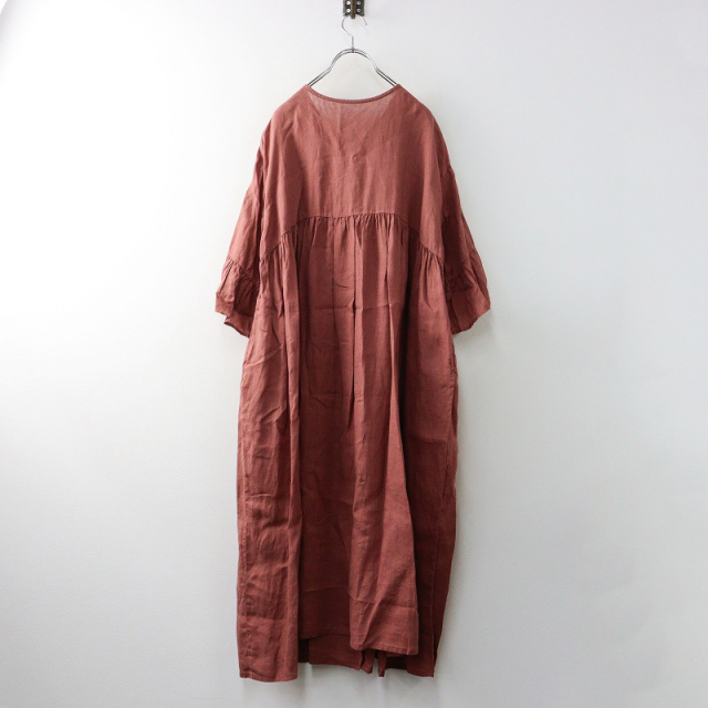 nest Robe リネンフレアスリーブ2wayドレス リネンフレアスリーブ2wayドレス new color｜nest Robe