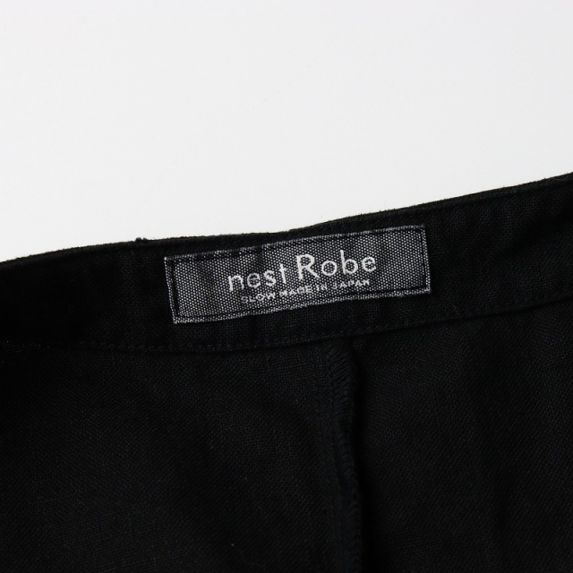 2023AW ネストローブ nest Robe UpcycleLino ノーカラービッグ