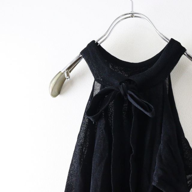 美品 定価22000円 ヴェリテクール Veritecoeur リボンベストニット F  