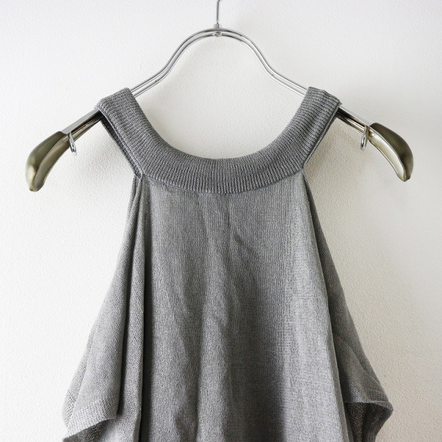 美品 定価22000円 ヴェリテクール Veritecoeur リボンベストニット F  