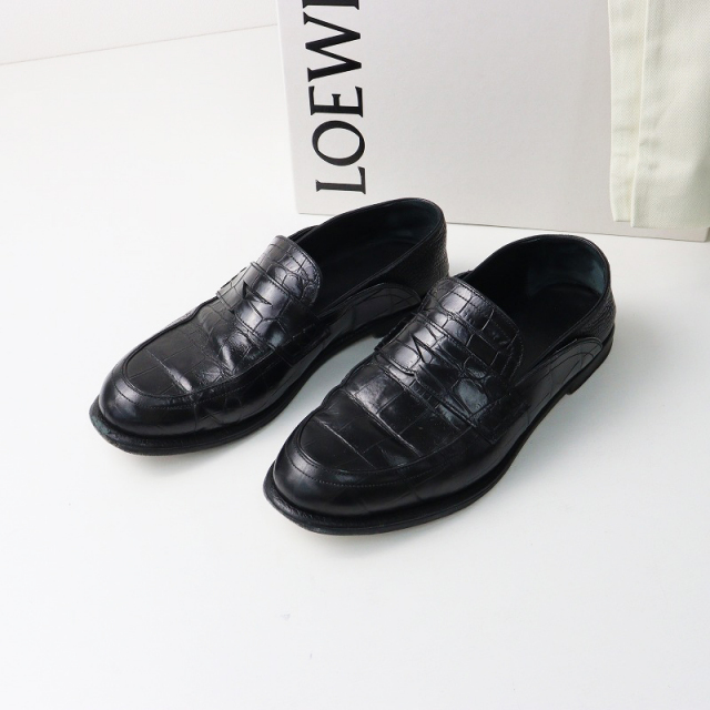 COMME des GARÇONS ブラックローファー COMME des GARCONS コイン