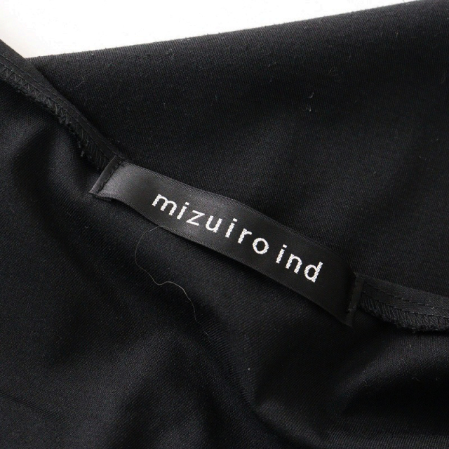 ミズイロインド mizuiro ind hooded short coat 前開き フード