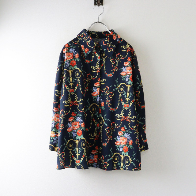 &ellecy ロイスクレヨン　チャイナボタン フラワーレース　ブラウス　M NEW ITEMS | ロイスクレヨン公式サイト | Lois CRAYON official