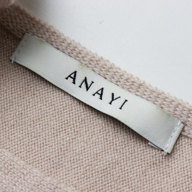 2025SS アナイ ANAYI Spring Merino Dolman Pullover スプリングメリノ