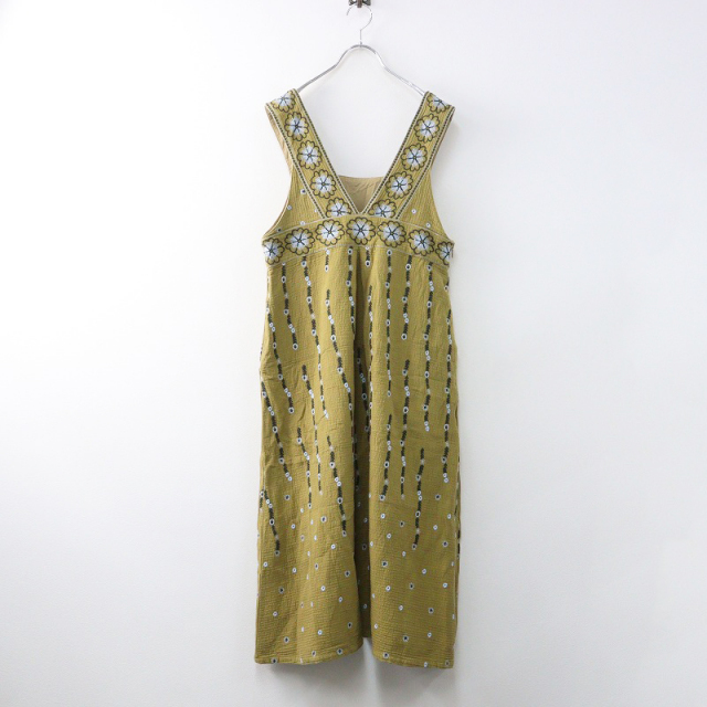 2022AW マーブルシュッド marble SUD アネモネ フラワー刺繍  