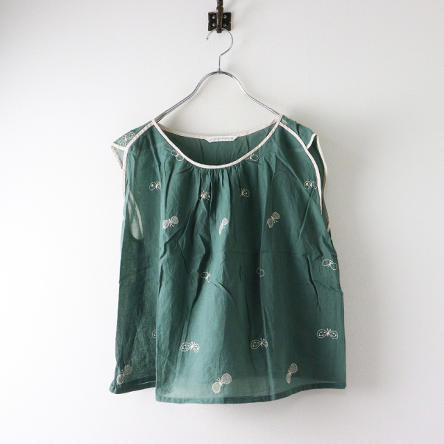 2020SS ミナペルホネン mina perhonen choucho ノースリーブブラウス
