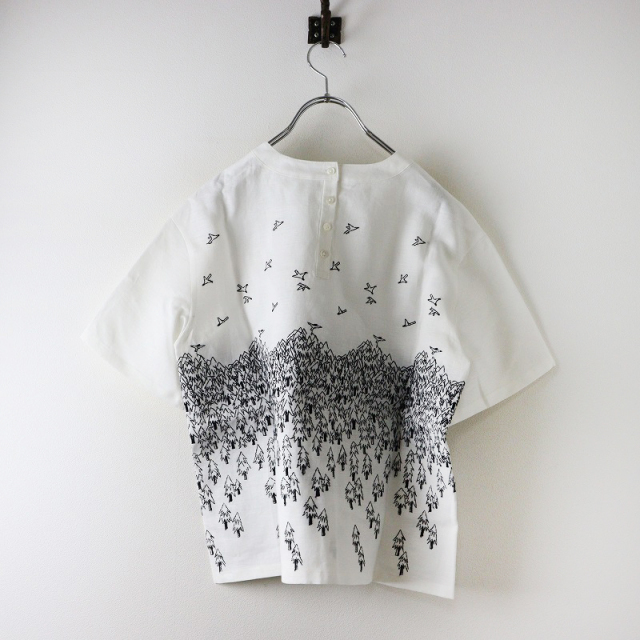 美品 2024SS ミナペルホネン mina perhonen forest to bird ブラウス