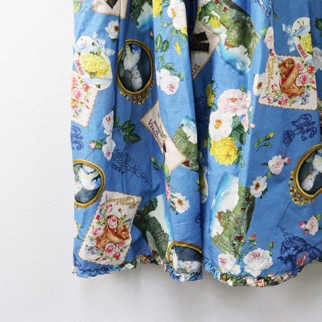 極美品 定価68200円 2024AW ピンクハウス PINK HOUSE 綿ローン