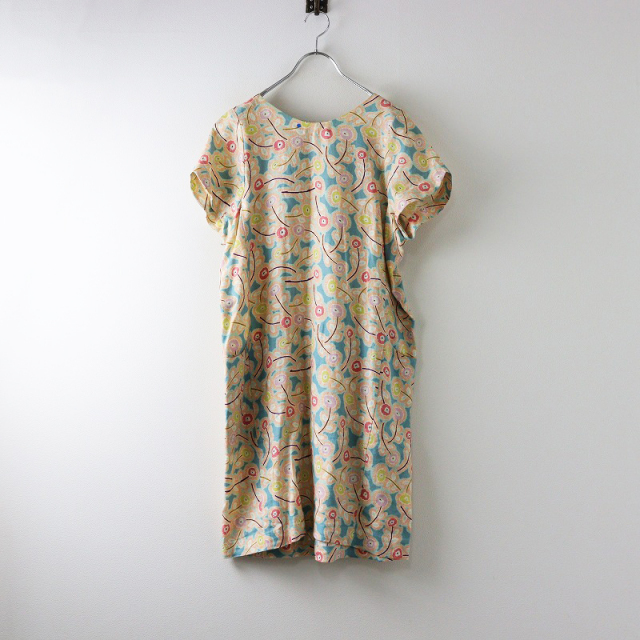 ミナペルホネン mina perhonen tulip ノースリーブ ワンピース 38  