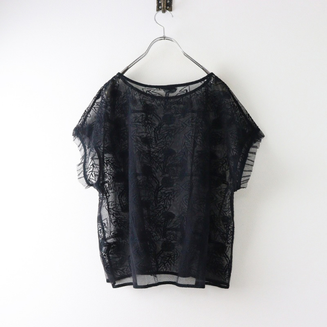 美品　mina perhonen paule ブラウス　38 定価5.6万】ミナペルホネン mina perhonen petit sel ロング