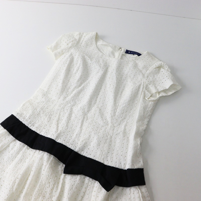 期間限定価格】エムズグレイシー M'S GRACY リボン カットワーク