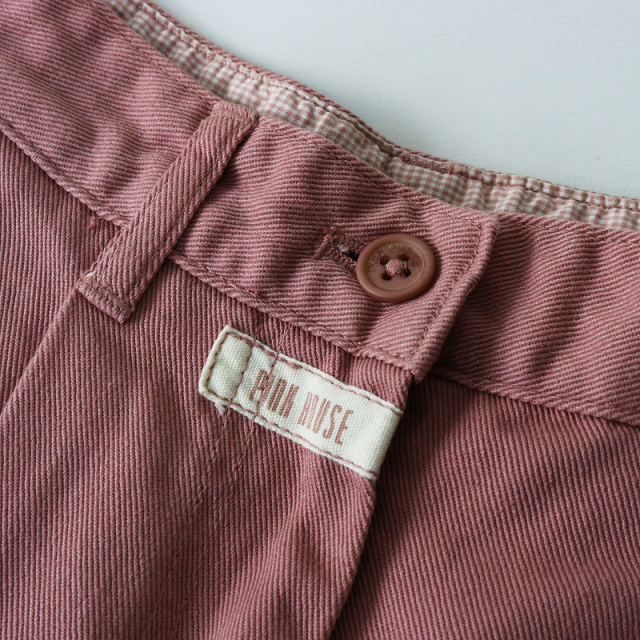 ピンクハウス PINK HOUSE ハートワッペン タック ショートパンツ