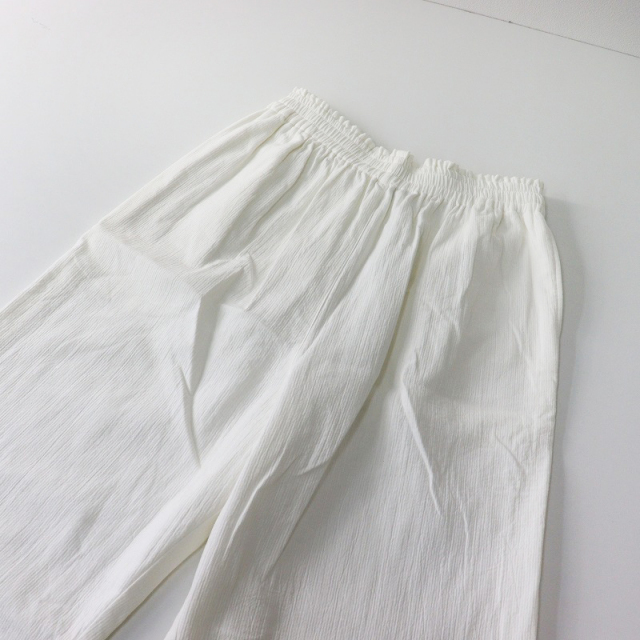 美品 2024AW マーブルシュッド marble SUD リスLaceコットンワイド  