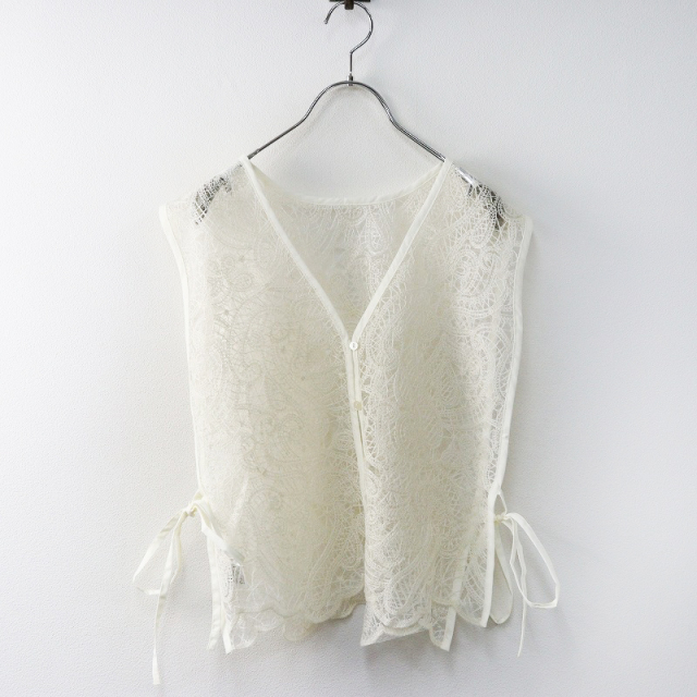 極美品　フォクシーニューヨーク　オータムインパリ　ベージュ　38 リボン NEWS｜FOXEY - フォクシー