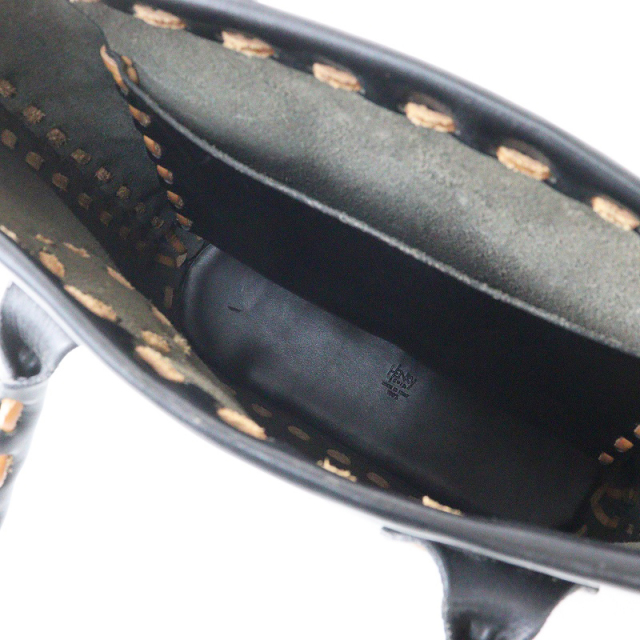 HENRY CUIR バッグ お家バッグ キャンバス×レザー 犬 自転車 刺繍 HENRY CUIR brown dog embroidered leather tote bag handbag