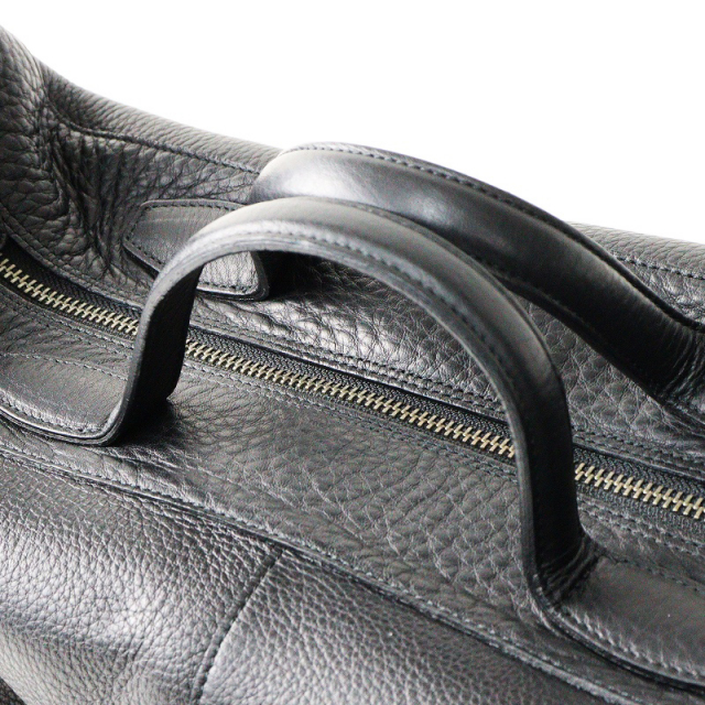 極美品　ATAO グランヴィ（Granvy）　黒　シボ革　バッグ 極美品 ATAO グランヴィ（Granvy） 黒 シボ革 バッグ - メルカリ