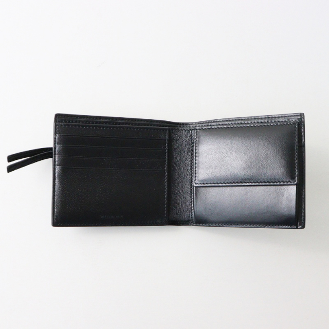 ひろや様限定⭐︎バレンシアガBALENCIAGA⭐︎牛革クロコ風型押し⭐︎二つ折り財布 中古・古着通販】BALENCIAGA (バレンシアガ) クロコ型押し2