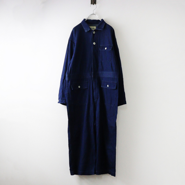 2024SS ビームスボーイ BEAMS BOY デニム ミリタリー オールインワン  