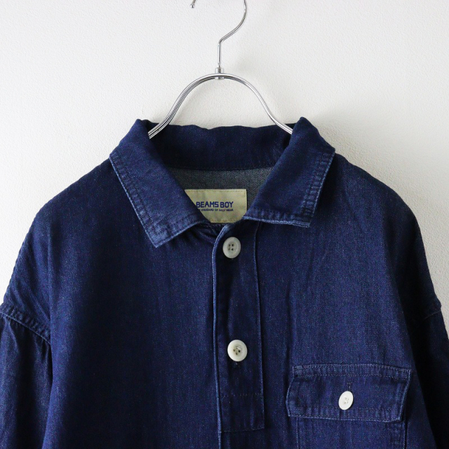 2024SS ビームスボーイ BEAMS BOY デニム ミリタリー オールインワン  
