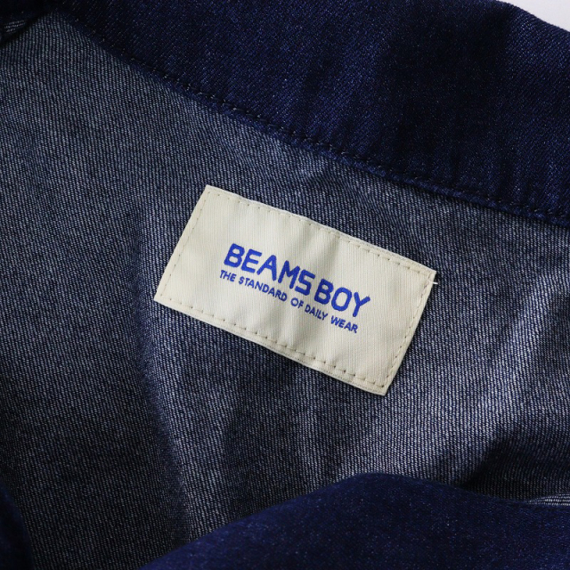 2024SS ビームスボーイ BEAMS BOY デニム ミリタリー オールインワン  