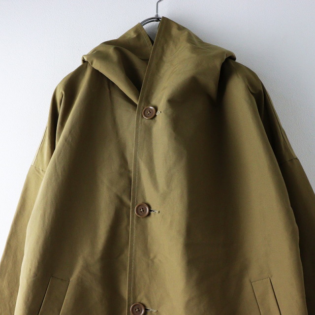 TRAVAIL MANUEL トラバイユマニュアル N/Cグログランボタンパーカ TRAVAIL MANUEL（トラバイユマニュアル）の「「TRAVAIL MANUEL