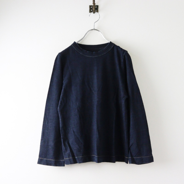 トッカ TOCCA 25SS NIGHT OCEAN ブラウス 半袖 0 紺 ネイビー /AT □OS  