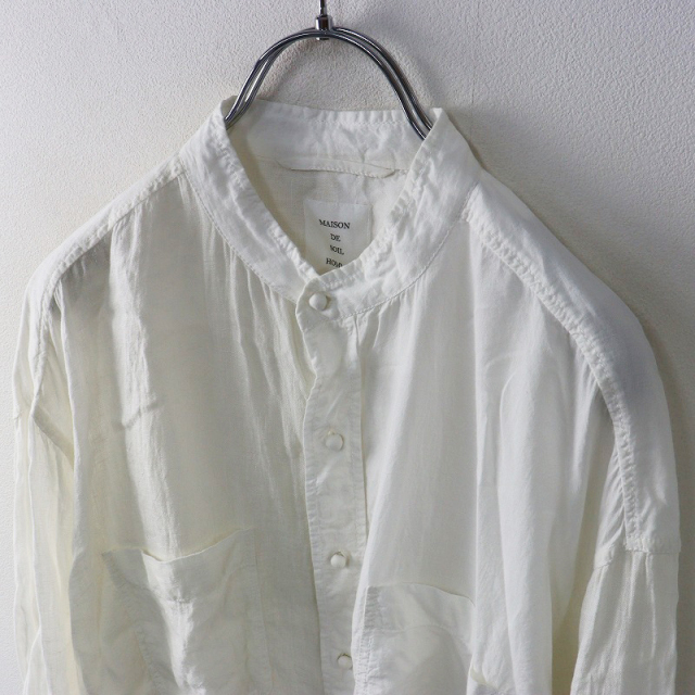 メンズ】メゾンドソイル オム MAISON DE SOIL HOMME コットン×リネン