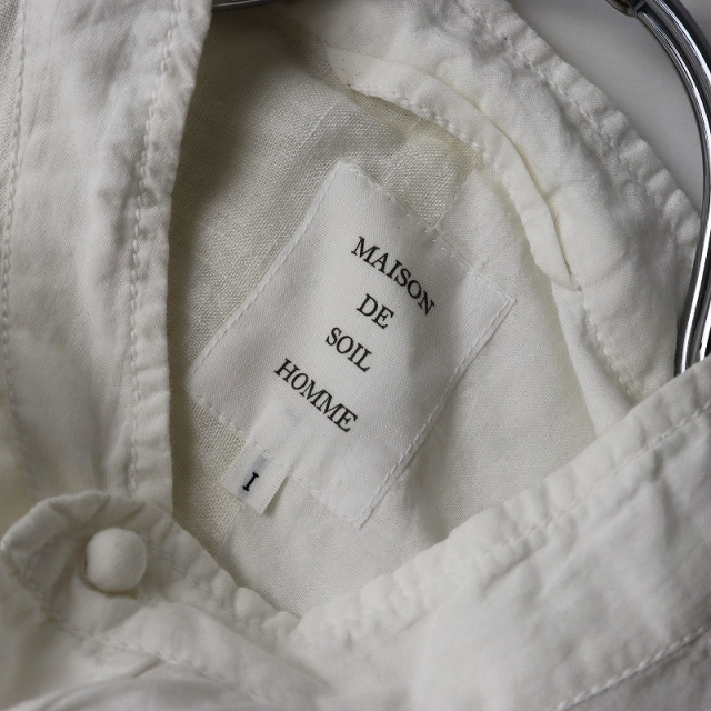 メンズ】メゾンドソイル オム MAISON DE SOIL HOMME コットン×リネン