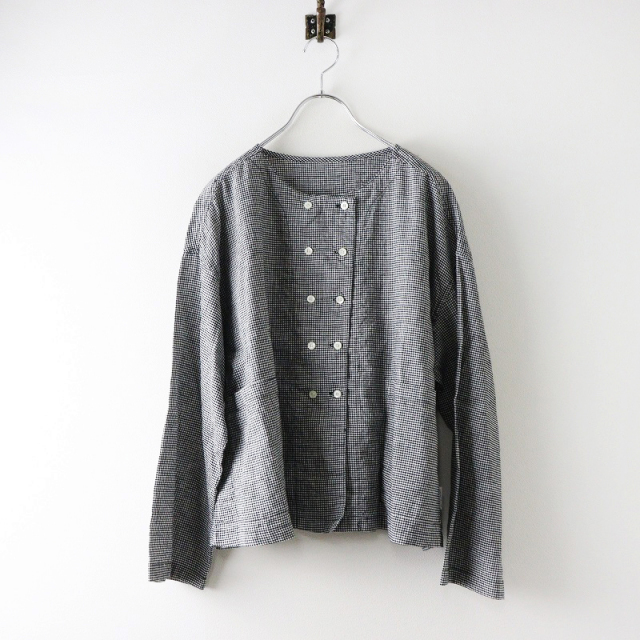 美品 2024SS ネストローブ nest Robe UpcycleLino ギンガム