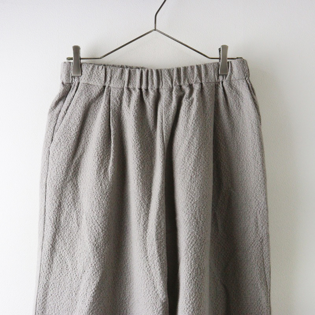 2023AW エヴァムエヴァ evameva E233T158 cotton wool wide