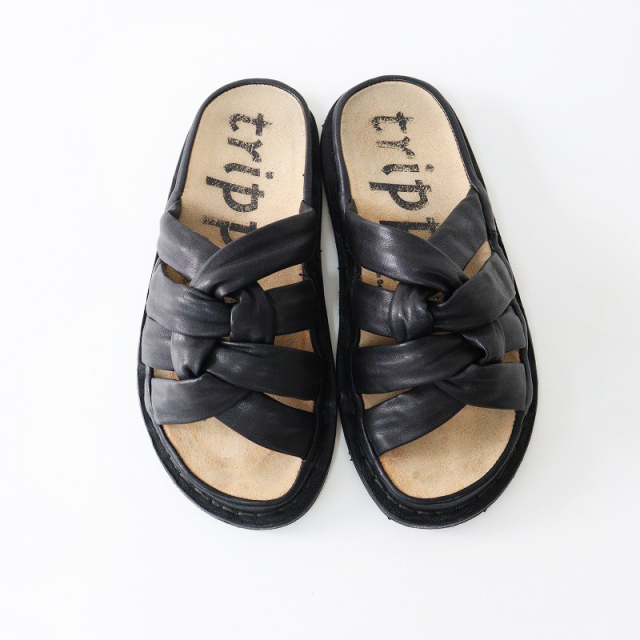 トリッペン Trippen KNOTTY ノッティ レザー フラット サンダル